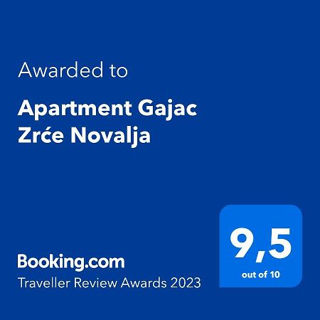 Apartment Gajac Zrce โนวาลยา ภายนอก รูปภาพ